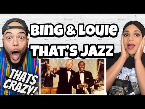 THIS WAS MIND BLOWING!..| FIRST TIME HEARING Bing Crosby & Louis Armstrong - Thats Jazz REACTION
