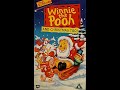 Opening To Winnie The Pooh And Christmas Too UK VHS 1996