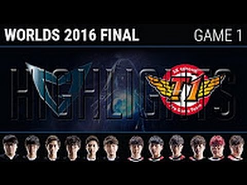 SKT vs SSG Game 1   LOL World Championship 2016 Finals   SKT vs Samsung   SKT T1  vs Samsung 1