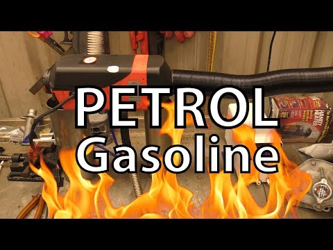 Diesel heater running on petrol / gasoline?