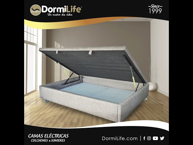 Vídeo relacionado con QMTXBYJ Cama Tapizada 140x190, Cama Matrimonio 140x190 cm con Carga USB y Cabecero LED,Camas Matrimoniales con Almacenamiento Hidráulico,Camas Juveniles Cama Doble con Somier,Sin Colchon,Lino