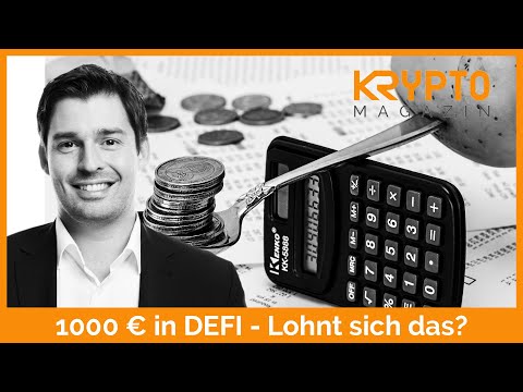 1000 EURO in DEFI - Lohnt sich das?