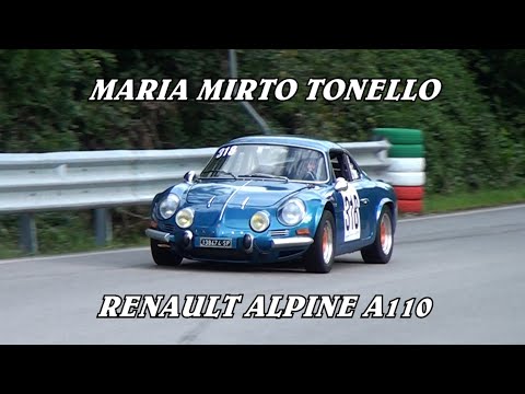 MARIA MIRTO TONELLO | SALITA ALPE NEVEGAL 2022 | RENAULT ALPINE A110