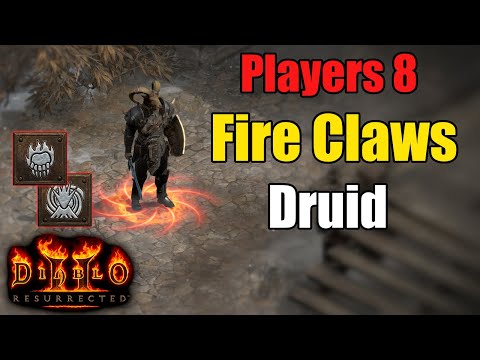 Fire Claws Players 8 Build - Diablo 2 Resurrected