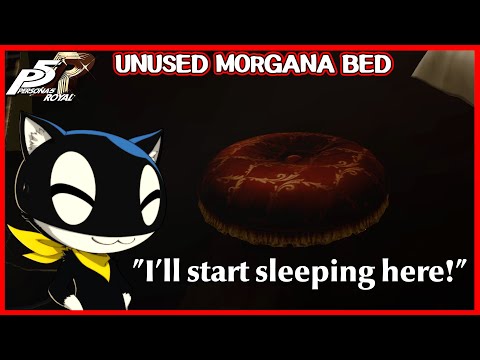 Unused Morgana cat bed - Persona 5 Royal