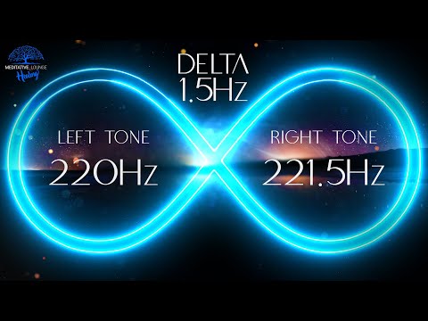 Binaurale Beats Schlafmusik 15 Hz Deltawellen  Tiefschlaf Frequenz Heilende Schlafmusik