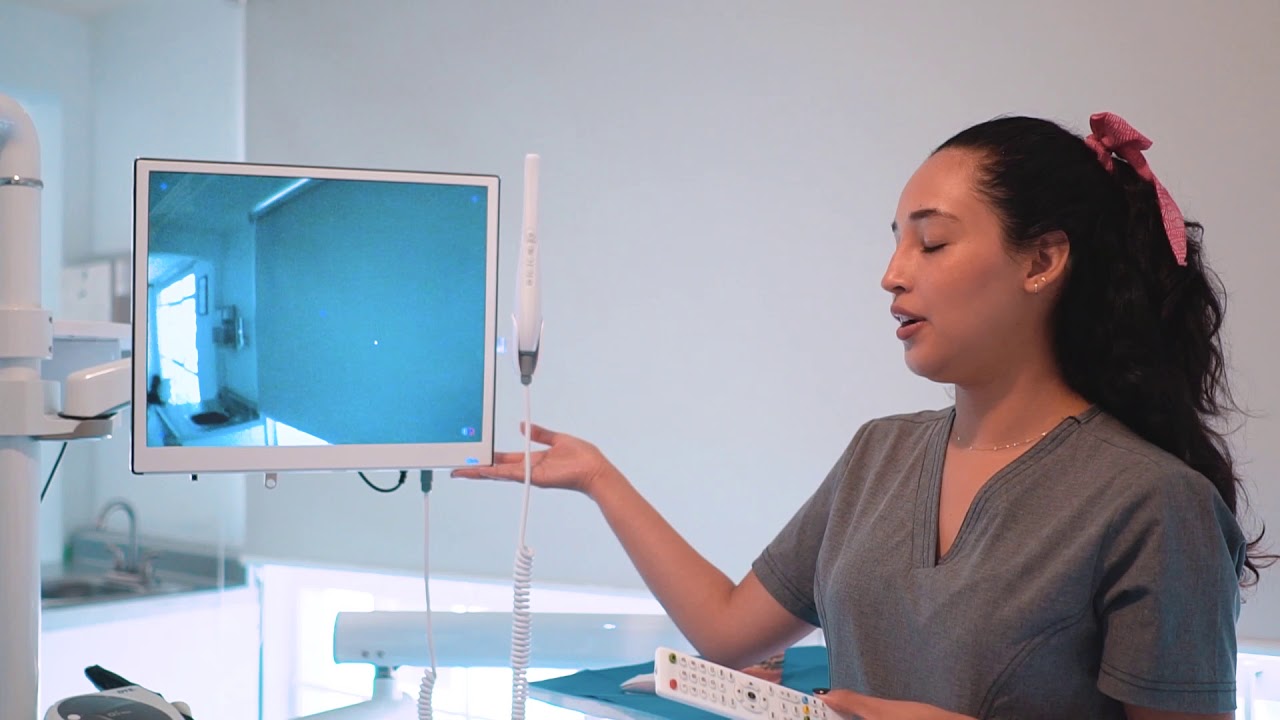 Funciones de la cámara intraoral con monitor