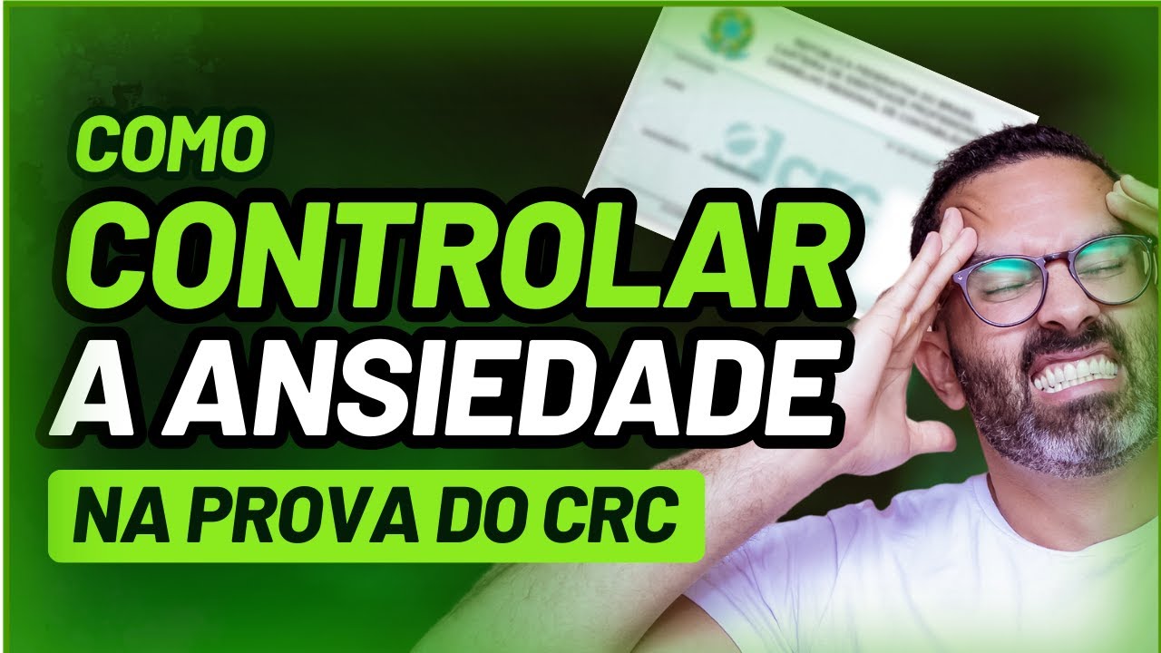 Controle sua Ansiedade Pré-Prova do CFC  🔴