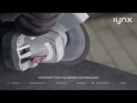 Turbo Fliesen und Feinsteinzeug Diamant Trennscheibe Produktvideo