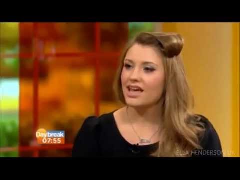 Ella Henderson - X Factor Exit Interview (Daybreak) 19/11/12