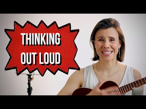 Lesson #140 Thinking out loud / learn English / Ukulele / Sing