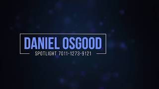 Daniel Osgood Character & Animation Voice Reel