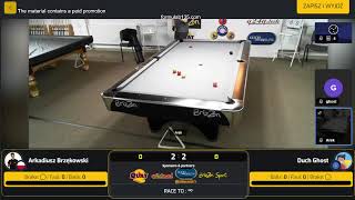 Arek vs ghost 100 - Formulab135 9ball - race to 3