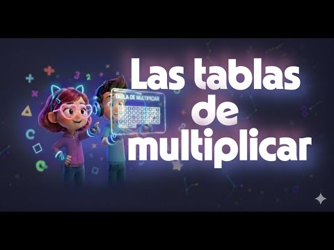 Las tablas de multiplicar del 2 al 9 🎉 Con Mia, Cid y Lumi | Aprende cantando!