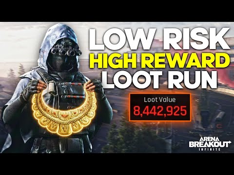 THE SAFEST AIRPORT LOOT RUN | Arena Breakout Infinite Season 4 Gameplay