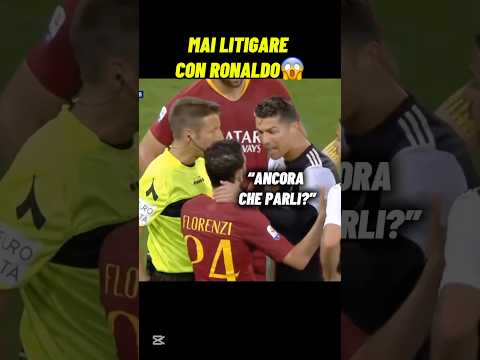 RONALDO VS FLORENZI🤯⚽️ #ronaldo #seriea #calcio