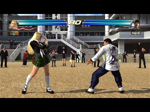 L3 315_4 Lili y Alisa ( Uchiha x24 ) VS (nikehoke) Law y Paul - Tekken Tag 2  GamePlay PS3