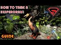 ARK HOW TO TAME A HESPERORNIS 2020 - EVERYTHING YOU NEED TO KNOW ABOUT TAMING A HESPERORNIS