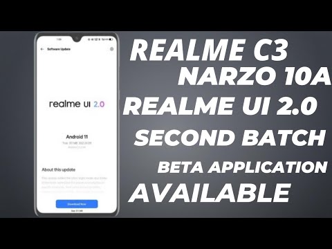 Realme C3/Narzo 10A Realme Ui 2.0 Second Batch Beta Application Open