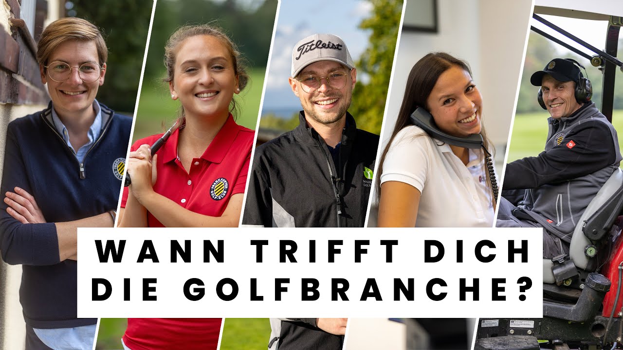 So viel Spaß macht ein Job auf dem Golfplatz - wann trifft dich die Golfbranche?