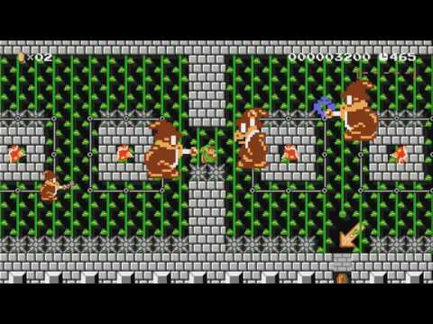 Legend of Zelda: Vines matter by jeanbatman 一SUPER MARIO MAKER一 No Commentary 1AP