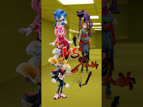 Sonic Team VS Poppy Playtime #shorts #sonic #sonicthehedgehog #poppyplaytimechapter