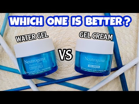 NEUTROGENA HYDRO BOOST Water Gel vs Gel Cream || Hydro...