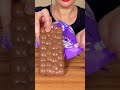 Asmr Milka Bubbly Chocolate 🍫( No Talking ) Eating Sounds #shorts