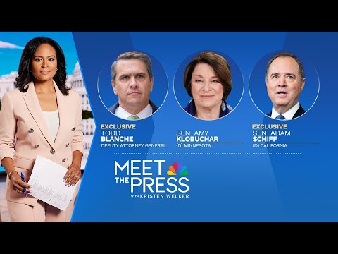 Jan. 25 —  Deputy AG Todd Blanche, Sen. Amy Klobuchar and Sen. Adam Schiff