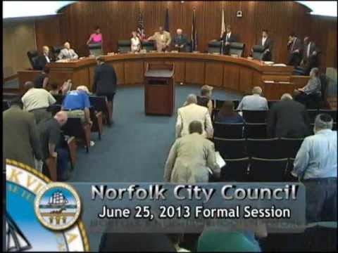 Formal 06/25/13 Session - Norfolk City Council