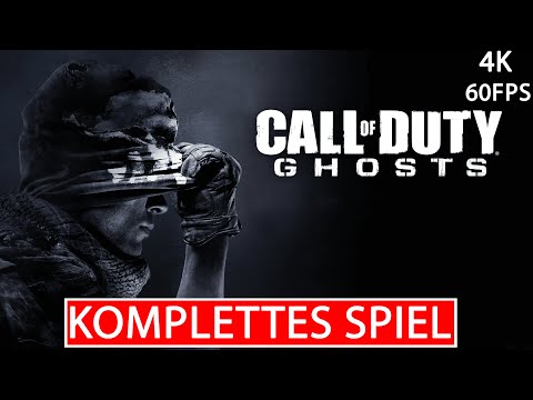 CALL OF DUTY GHOSTS Gameplay Walkthrough FULL GAME Deutsch [4K 60FPS UHD] Kein Kommentar Part 1