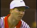 Davis Cup1992 final highlights USA vs Switzerland Courier vs Hlasek