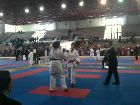 Semifinale Campionato Italiano Kumite Juniores 2010 - Baracchi Martina - AKS Firenze