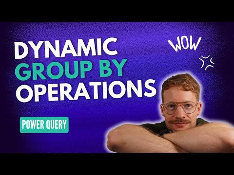 Dynamic Group By Operations in Power Query M