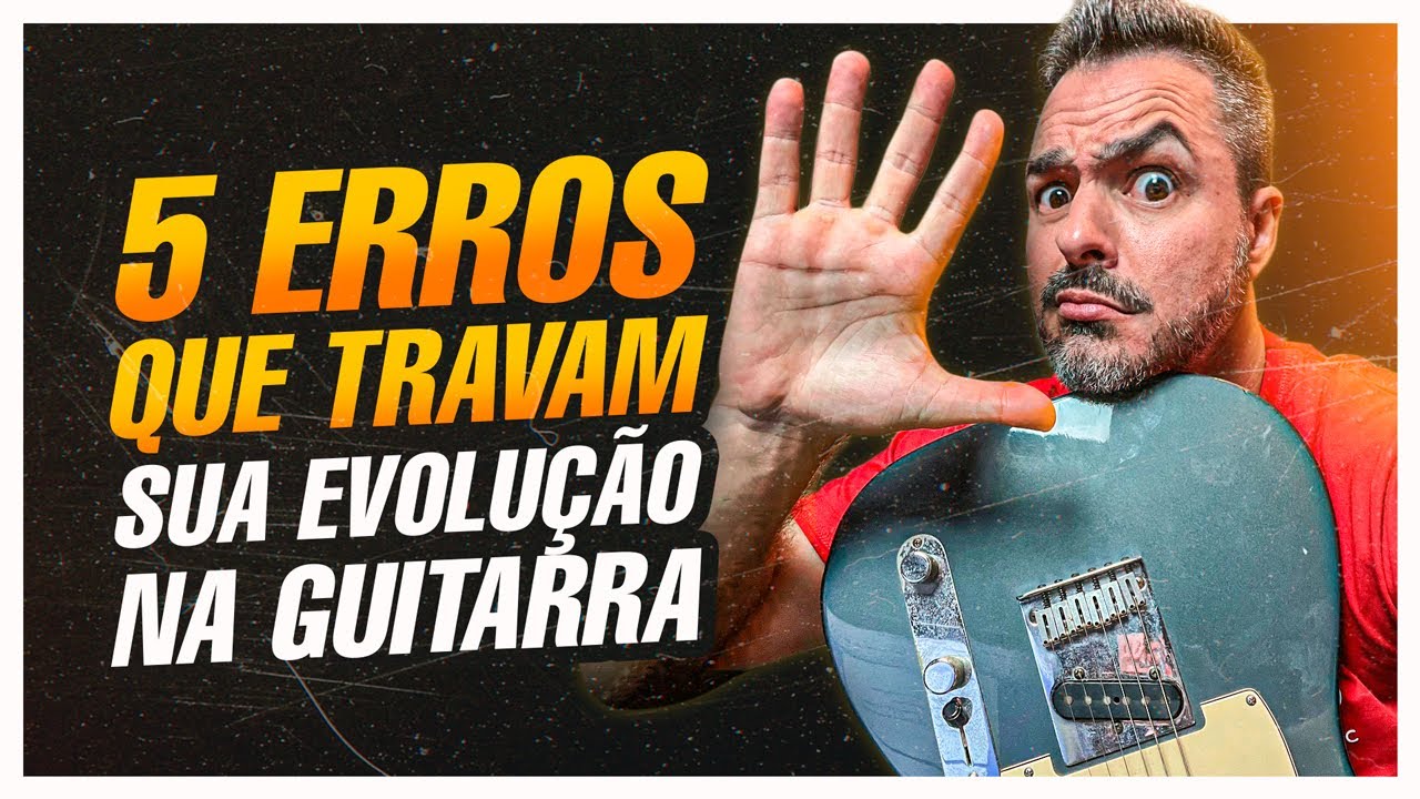 🔴 PASSO A PASSO PARA VOCÊ EVOLUIR NA GUITARRA TODOS OS DIAS.