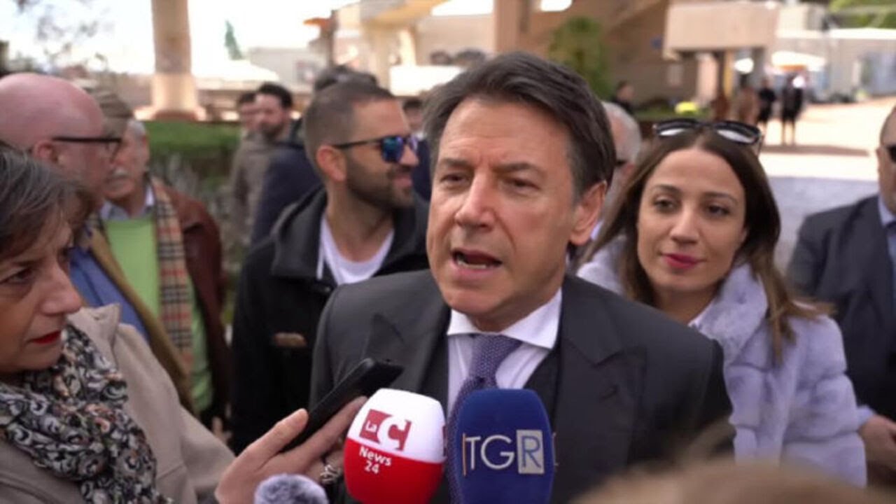 Conte: "Meloni scende in campo per il referendum ma non parla dei dazi"