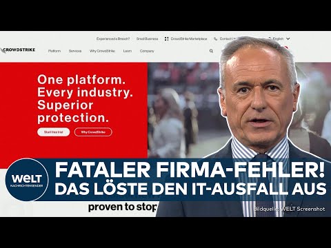 MICROSOFT: Fataler Fehler! Das löste das globale IT-Chaos durch Crowdstrike aus