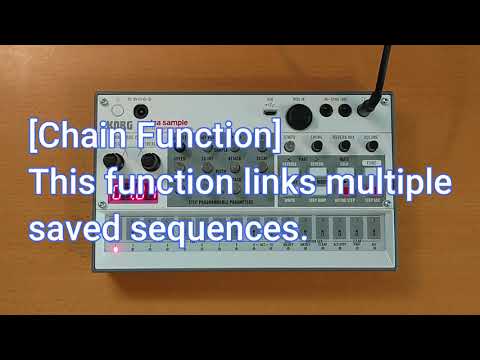 KORG - Volca sample2 / How to set the chain function