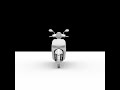 Ruined Scooter 3D Model