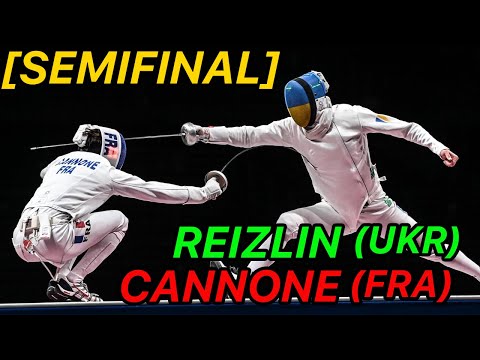 Tokyo 2021 [Semifinal] Cannone (FRA) v Reizlin (UKR) | Olympic Fencing | Men's Epee Highlights