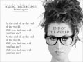 END OF THE WORLD - Ingrid Michaelson - WITH LYRICS.