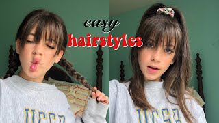 CUTE SUMMER HAIRSTYLES (especially with bangs)