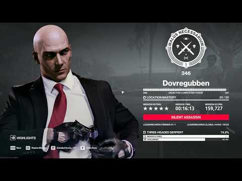 HITMAN 2 Santa Fortuna - Silent Assassin & Suit Only [Master Difficulty]