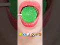 ASMR EMOJI FOOD KOHAKUTO MUKBANG Eating Sound Mukbang Candy Shorts Viral Candy Trending