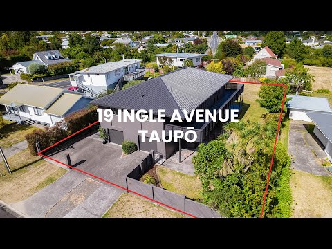 19 Ingle Avenue, Waipahihi, Taupo, Waikato, 6房, 3浴, 独立别墅