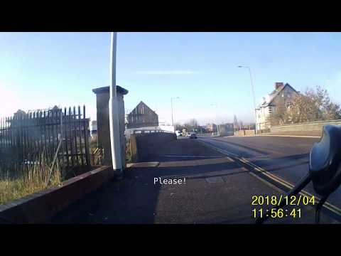 Left Hooked by Lovell construction on Wisbech Road, South Lynn ☹