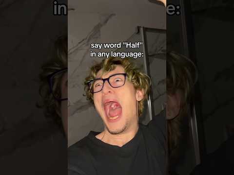 Word “HALF” in Lithuanian🇱🇹