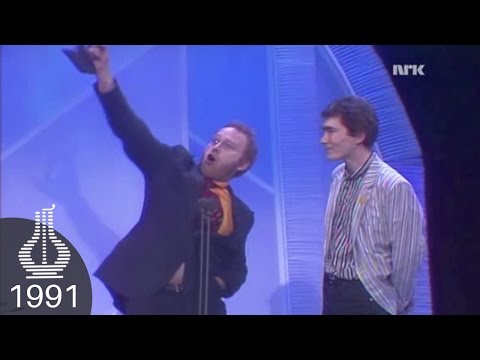 Jokke & Valentinerne vinner Årets Rock (Spellemannprisen 1991)