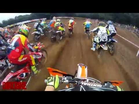 Helmet Cam: Insane racing – first lap madness at Blaxhall