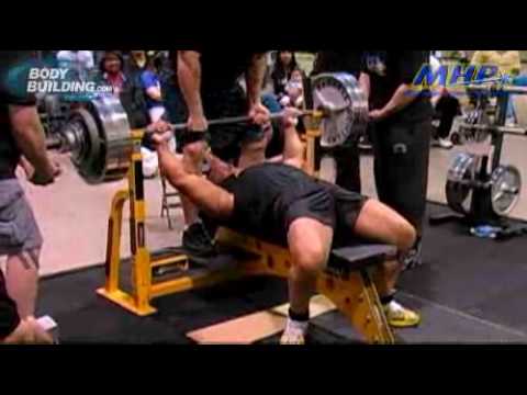 Imesch René, 236 kg RAW Bankdrücken